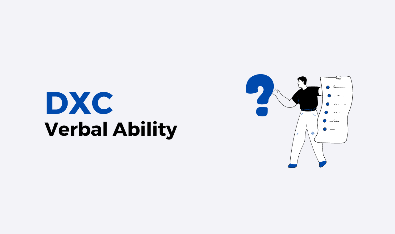DXC Technology Verbal Ability Previous Year Questions